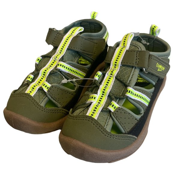 oshkosh bump toe athletic sandals